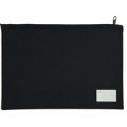Leuts Jumbo Pencil Case Zip Large Capacity Pen Pouch Compartments - Black V563-B8118-BLACK