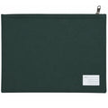 Leuts Jumbo Pencil Case Zip Large Capacity Pen Pouch Compartments - Bottle Green V563-B8118-BOTTLE