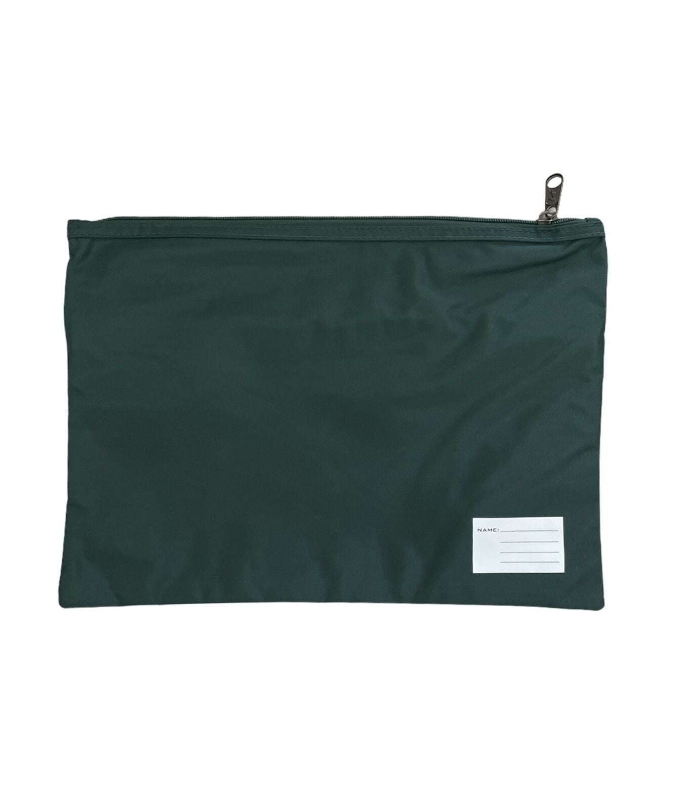 Leuts Jumbo Pencil Case Zip Large Capacity Pen Pouch Compartments - Bottle Green V563-B8118-BOTTLE