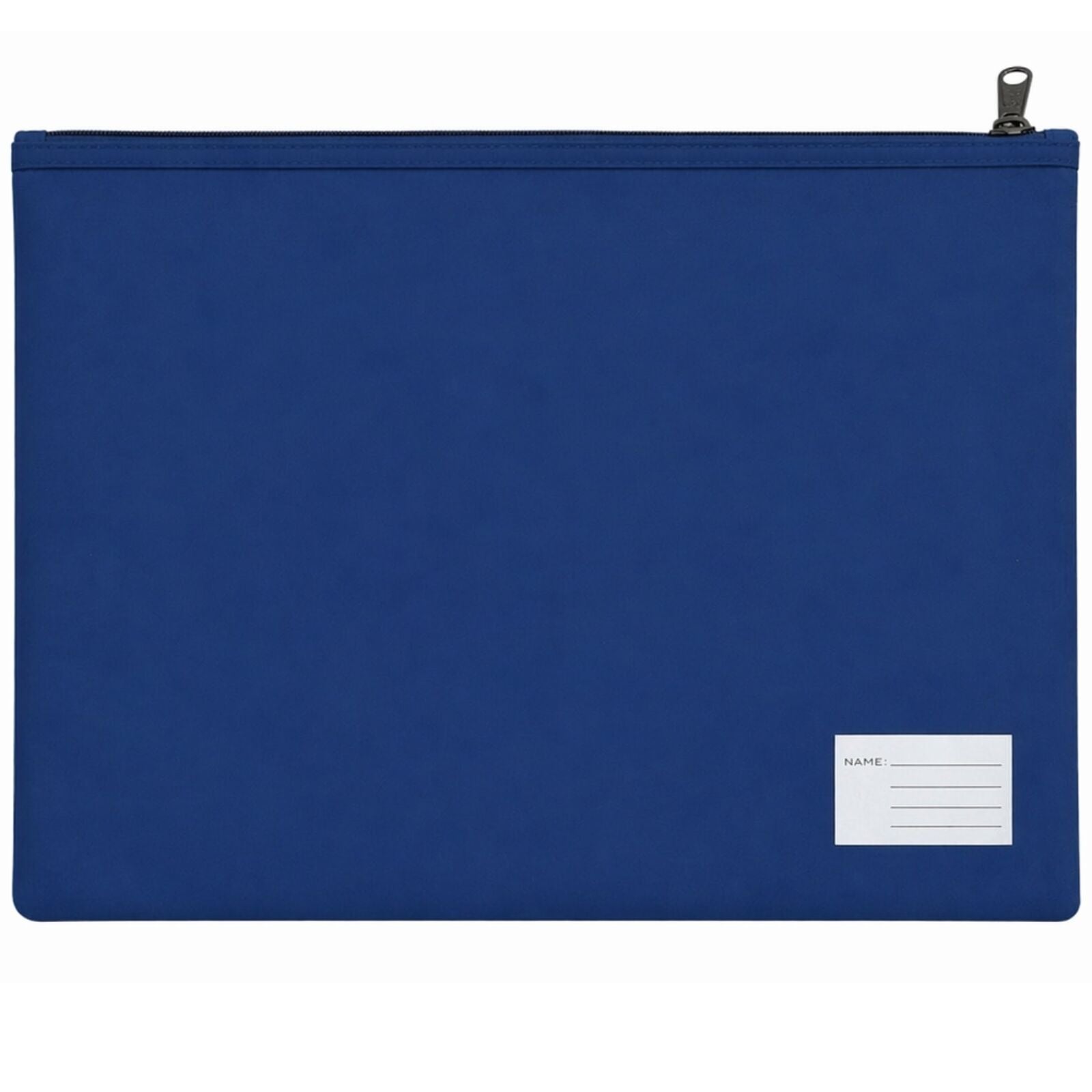 Leuts Jumbo Pencil Case Zip Large Capacity Pen Pouch Compartments - Royal Blue V563-B8118-ROYAL