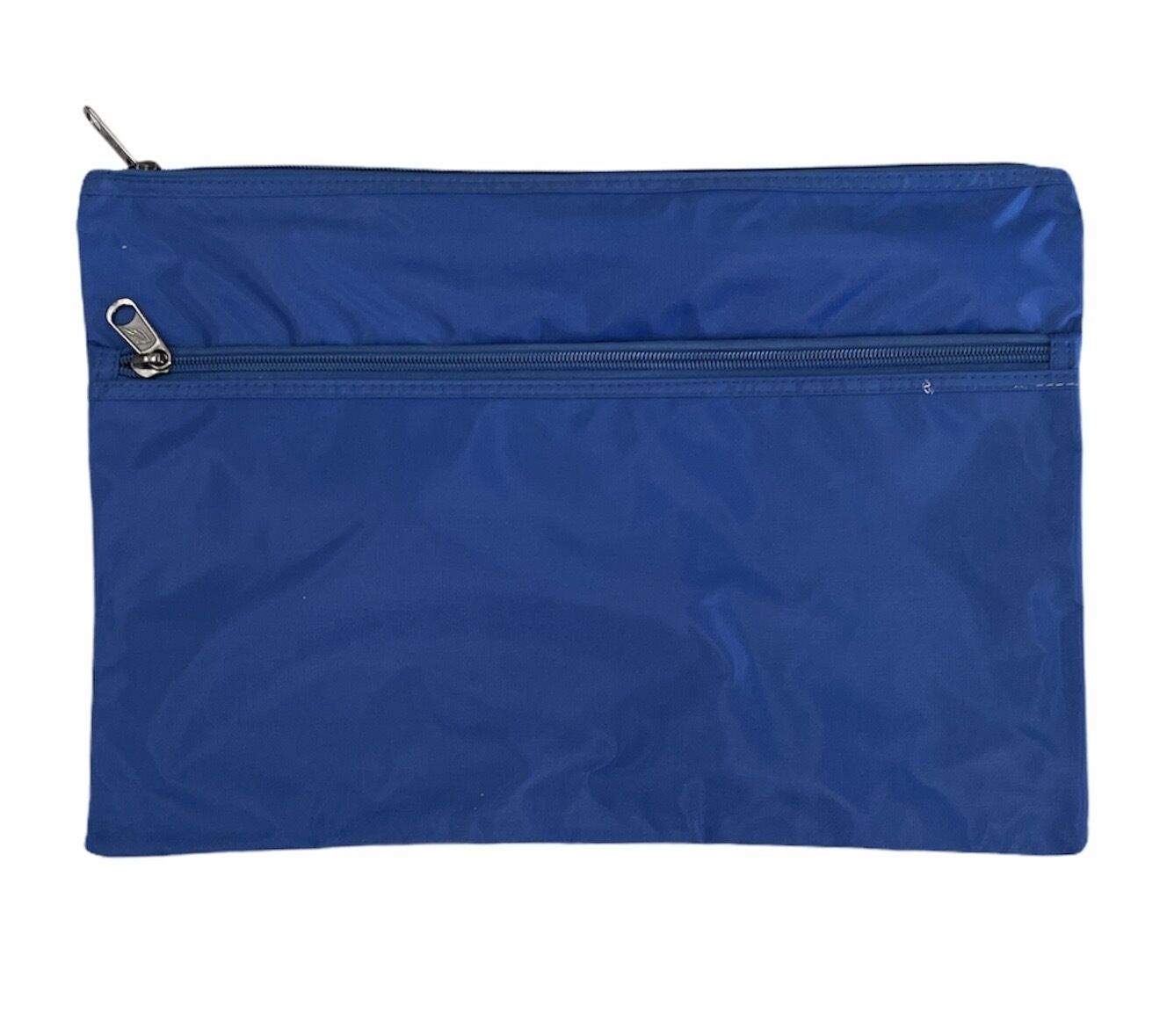 Leuts Jumbo Pencil Case Zip Large Capacity Pen Pouch Compartments - Royal Blue V563-B8118-ROYAL