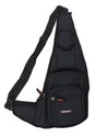Black Crossbody Bag Sling Shoulder Bag Chest Travel Sport Backpack Pack V563-B990429