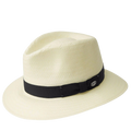 BAILEY Spencer Lite Straw Hat Summer Sun MADE IN USA Trilby Fedora in Natural - L V563-BAILEY-63200-NATURAL-L
