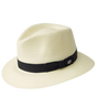 BAILEY Spencer Lite Straw Hat Summer Sun MADE IN USA Trilby Fedora in Natural - L V563-BAILEY-63200-NATURAL-L