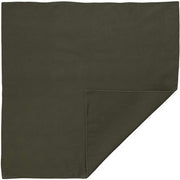 Plain Bandana 100% COTTON Head Wrap Durag Bandanna Summer Biker Scarf Mask - Army Green V563-BANDANA-PLAINARMYGRN