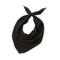 Plain Bandana 100% COTTON Head Wrap Durag Bandanna Summer Biker Scarf Mask - Plain Black V563-BANDANA-PLAINBLK