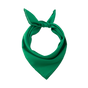 Plain Bandana 100% COTTON Head Wrap Durag Bandanna Summer Biker Scarf Mask - Green V563-BANDANA-PLAINGRN