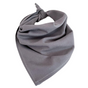 Plain Bandana 100% COTTON Head Wrap Durag Bandanna Summer Biker Scarf Mask - Grey V563-BANDANA-PLAINGRY