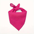 BANDANA 100% COTTON Head Wrap Durag Bandanna Summer Biker Scarf Mask - Hot Pink V563-BANDANA-PLAINHOTPINK