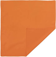 Plain Bandana 100% COTTON Head Wrap Durag Bandanna Summer Biker Scarf Mask - Orange V563-BANDANA-PLAINORANGE