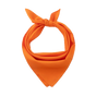Plain Bandana 100% COTTON Head Wrap Durag Bandanna Summer Biker Scarf Mask - Orange V563-BANDANA-PLAINORANGE