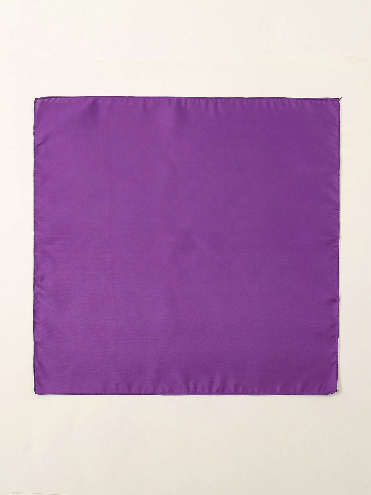 Plain Bandana 100% COTTON Head Wrap Durag Bandanna Summer Biker Scarf Mask - Purple V563-BANDANA-PLAINPURPLE