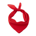 Plain Bandana 100% COTTON Head Wrap Durag Bandanna Summer Biker Scarf Mask - Red V563-BANDANA-PLAINRED