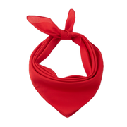 Plain Bandana 100% COTTON Head Wrap Durag Bandanna Summer Biker Scarf Mask - Red V563-BANDANA-PLAINRED