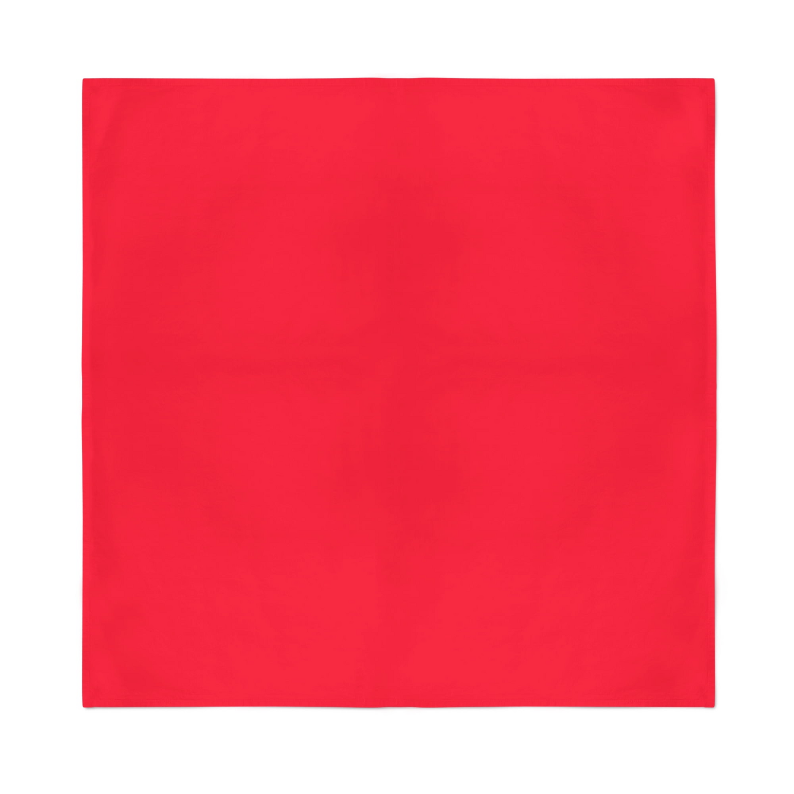 Plain Bandana 100% COTTON Head Wrap Durag Bandanna Summer Biker Scarf Mask - Red V563-BANDANA-PLAINRED