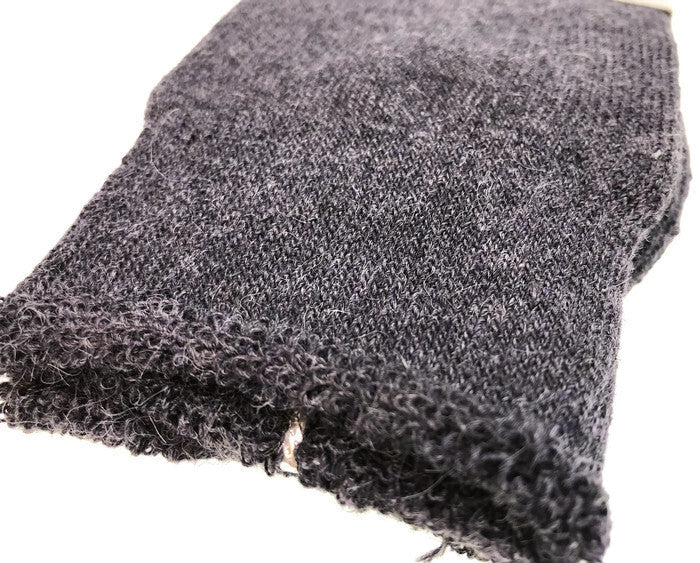6 Pairs Merino Wool Blend Woolen Work Socks Hiking Heavy Duty Warm Thermal Bulk - Black - 7-11 V563-BB-6MWSOX-BLK-7_11