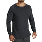 Mens Merino Wool Blend Thermal Top Long Sleeve Base Layer Underwear - Black - S V563-BB-SI041-BK-S