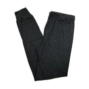 Mens Thermal Long John Pants Merino Wool Blend Base Layer Winter Warm - Black - 3XL