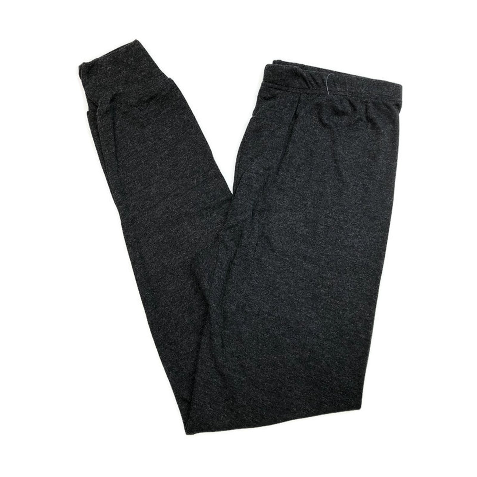 Mens Thermal Long John Pants Merino Wool Blend Base Layer Winter Warm - Black - 3XL