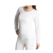 Womens Merino Wool Blend Thermal Top Long Sleeve Spencer Base Layer - Beige - 18-20 V563-BB-SI048-BG-18_20