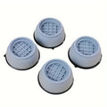 4-Pack Anti-Vibration Washing Machine Pads - Shock Absorbing & Non-Slip Appliance Feet V563-BB163715