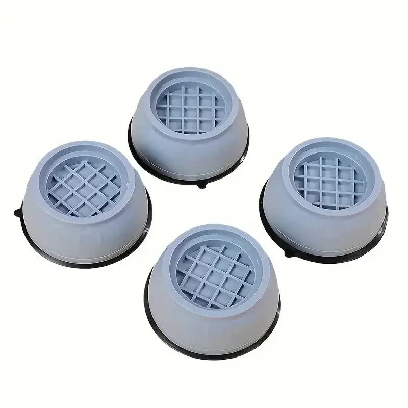 4-Pack Anti-Vibration Washing Machine Pads - Shock Absorbing & Non-Slip Appliance Feet V563-BB163715