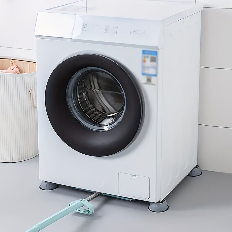 4-Pack Anti-Vibration Washing Machine Pads - Shock Absorbing & Non-Slip Appliance Feet V563-BB163715