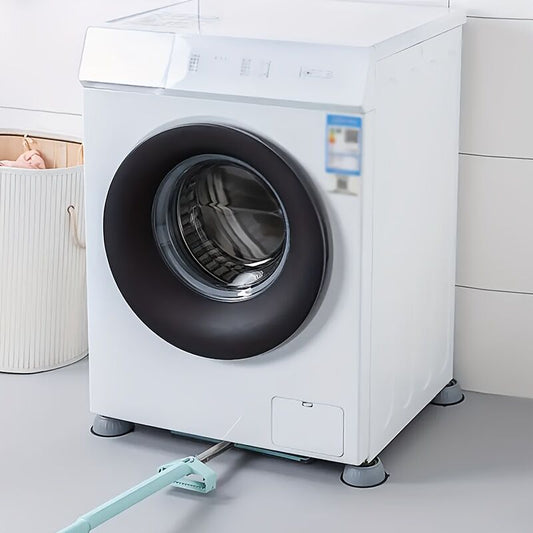 4-Pack Anti-Vibration Washing Machine Pads - Shock Absorbing & Non-Slip Appliance Feet V563-BB163715