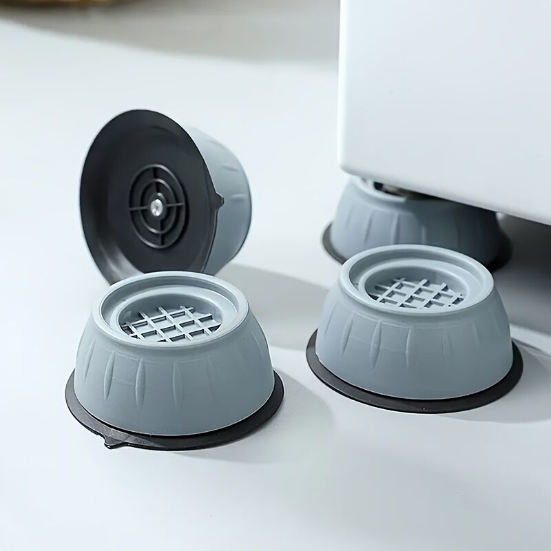 4-Pack Anti-Vibration Washing Machine Pads - Shock Absorbing & Non-Slip Appliance Feet V563-BB163715