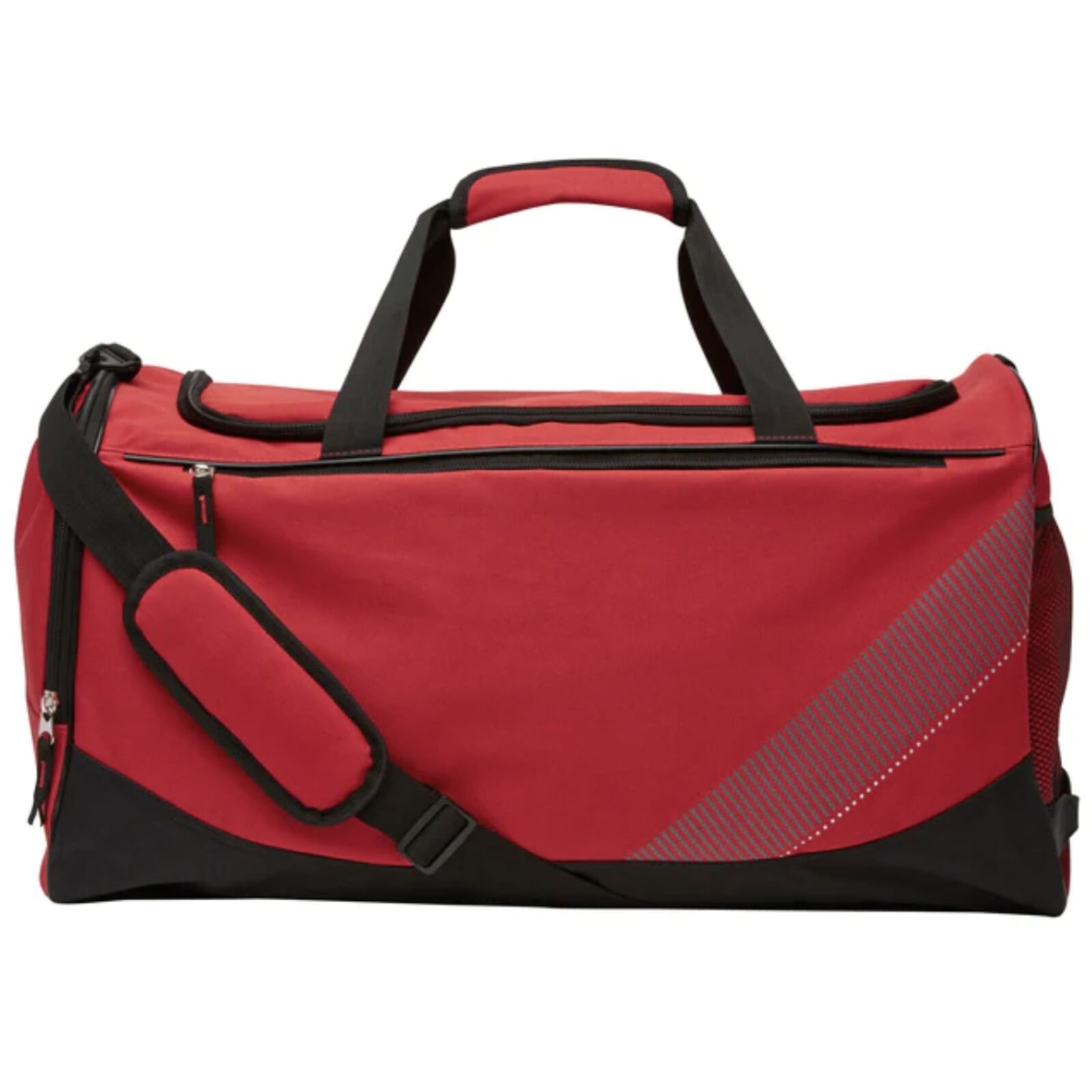 Large Foldable Sports Gym Duffle Bag Waterproof Travel Duffel Bag - Red V563-BB411-RED