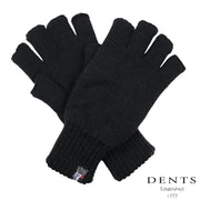 Dents 2pcs Set Mens 3M Thinsulate Pull-On Beanie + Knitted Fingerless Gloves V563-BEANIEGLOVES_SET4
