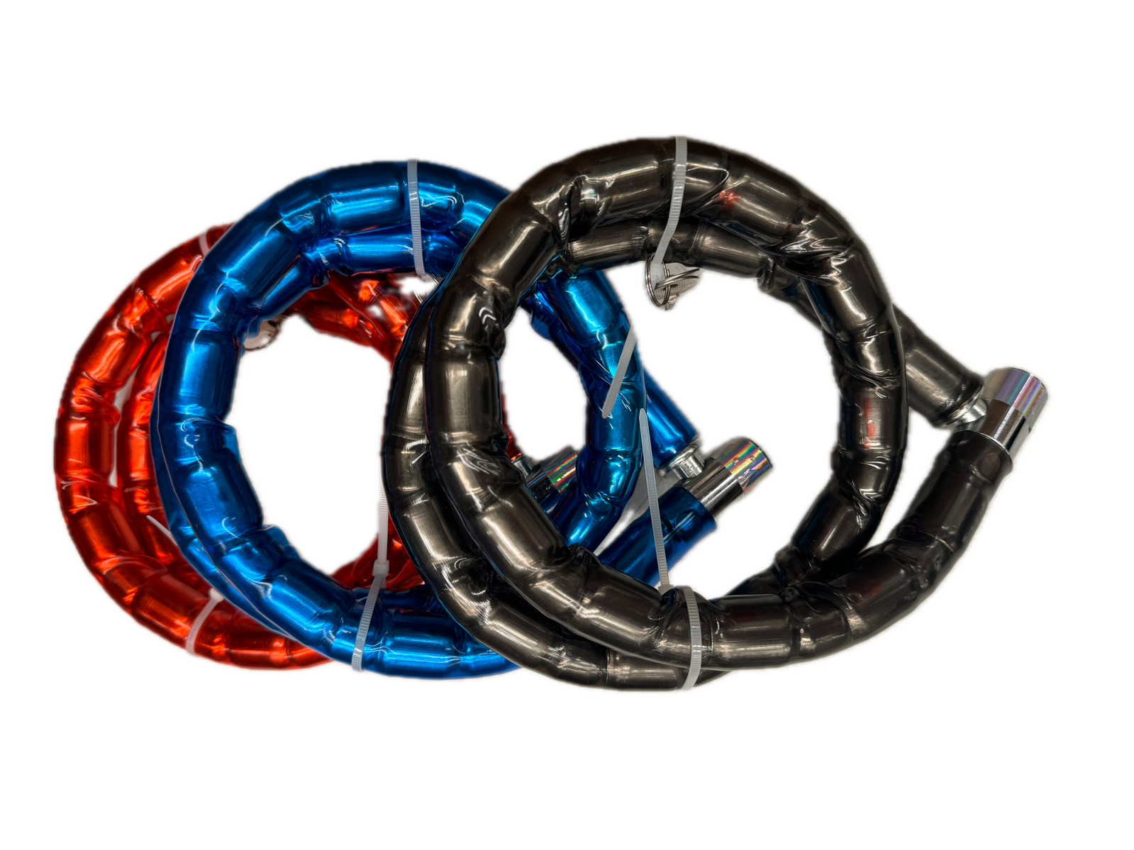 Thick Motorbike Bicycle Lock with Keys Bike Scooter Anti Theft Chain - Assorted V563-BIKECHAINLOCK-ASST-1PC