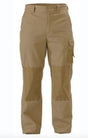 BISLEY Mens Razar Cordura Utility Pants Workwear Cotton Trousers Work BPU6110 - Khaki - 112R V563-BISLEY-BPU6110-KHAKI-112R