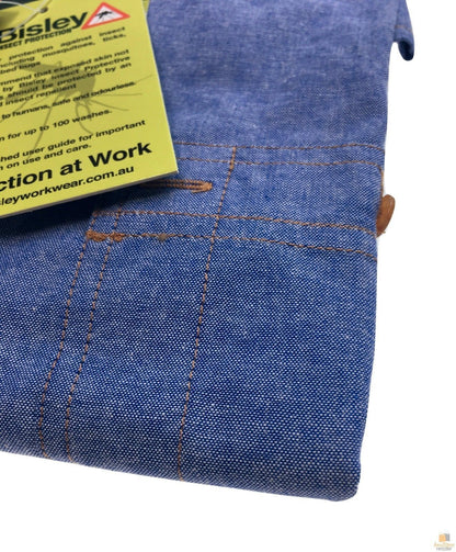 BISLEY Insect Protection Repellent Long Sleeve Casual Shirt Fishing Camping - Blue - S V563-BISLEY-ISCTSHIRT-BLU-S