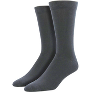 1 Pair Premium Bamboo Loose Top Socks Diabetic Diabetes Circulation Eco Sox - Grey - 11-14 V563-BMBLSETOP-1PAIR-GRY-11_14