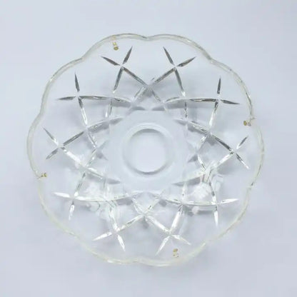 120mm Crystal Chandelier Bobeche Lamp Chandelier Part w/ Gold Pins (30mm Hole) V563-BOBECHE-1PCS