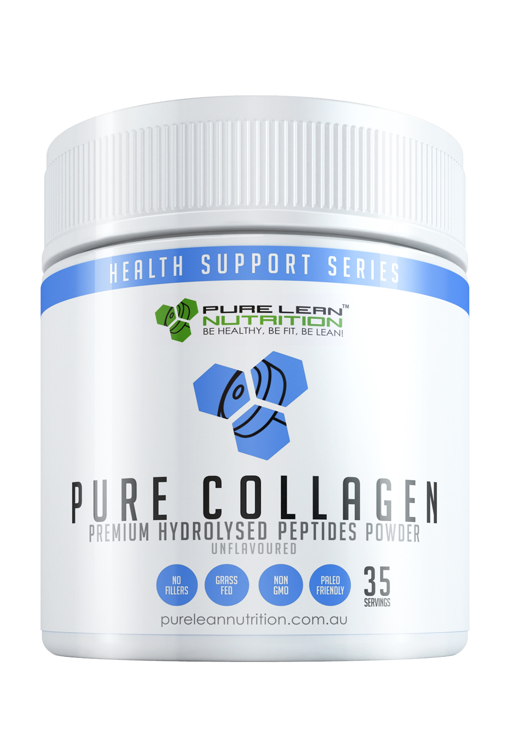 70 Servings 840g Premium Hydrolysed Collagen Peptides Powder Hair Skin Nail Health Grass Fed V563-BOVINE_COLLAGEN-2PCS