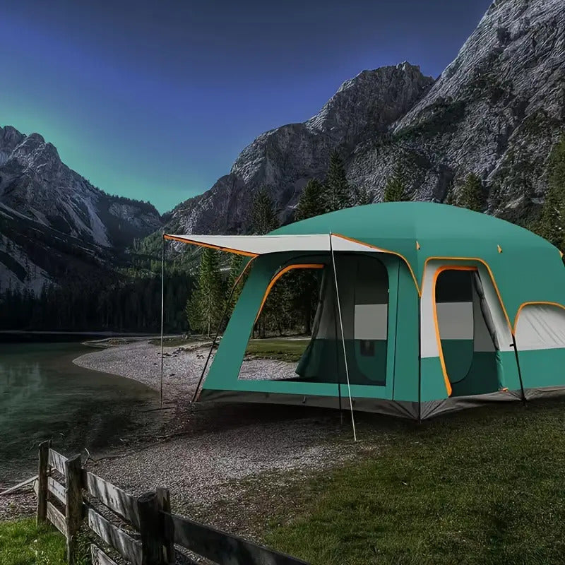 Tasman 3-5 Person Tent Camping Hiking Festival Sleeping - Green V563-BP33609