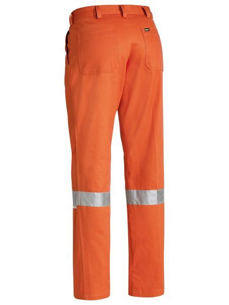 Bisley 3M Taped Original Work Pants Trousers - Orange - 82 Regular V563-BP6007T_BVEO-82R