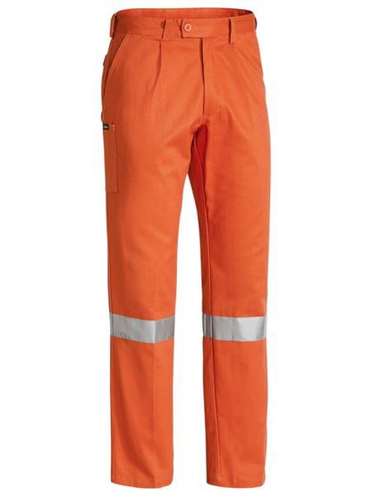 Bisley 3M Taped Original Work Pants Trousers - Orange - 87 Regular V563-BP6007T_BVEO-87R