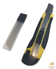 12x BOX CUTTERS Knife Retractable Blade Snap Off Razor 18mm Durable Opener BULK V563-BR-12BOXCUTTERS