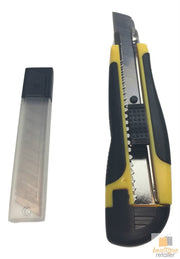 12x BOX CUTTERS Knife Retractable Blade Snap Off Razor 18mm Durable Opener BULK V563-BR-12BOXCUTTERS