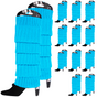 12x LEG WARMERS Knitted Womens Costume Neon Dance Party Knit 80s BULK - Topaz Blue V563-BR-12LEGWARMRS-TPAZBLU