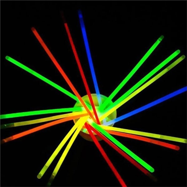 15 GLOW STICKS Party Light Glow In The Dark Rave BRACELETS Disco Bulk 20cm V563-BR-15GLOWSTKS-BRACLTS