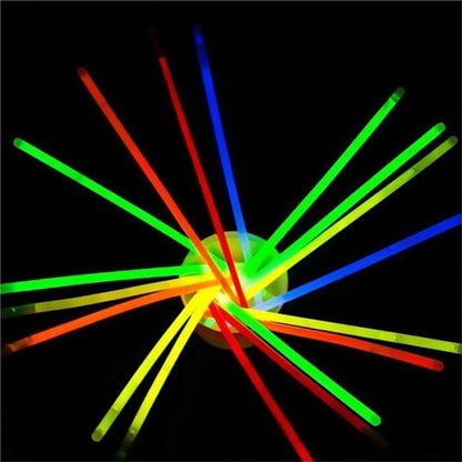 15 GLOW STICKS Party Light Glow In The Dark Rave BRACELETS Disco Bulk 20cm V563-BR-15GLOWSTKS-BRACLTS
