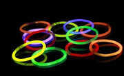 15 GLOW STICKS Party Light Glow In The Dark Rave BRACELETS Disco Bulk 20cm V563-BR-15GLOWSTKS-BRACLTS