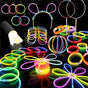 15 GLOW STICKS Party Light Glow In The Dark Rave NECKLACE Disco Bulk V563-BR-15GLWSTKS