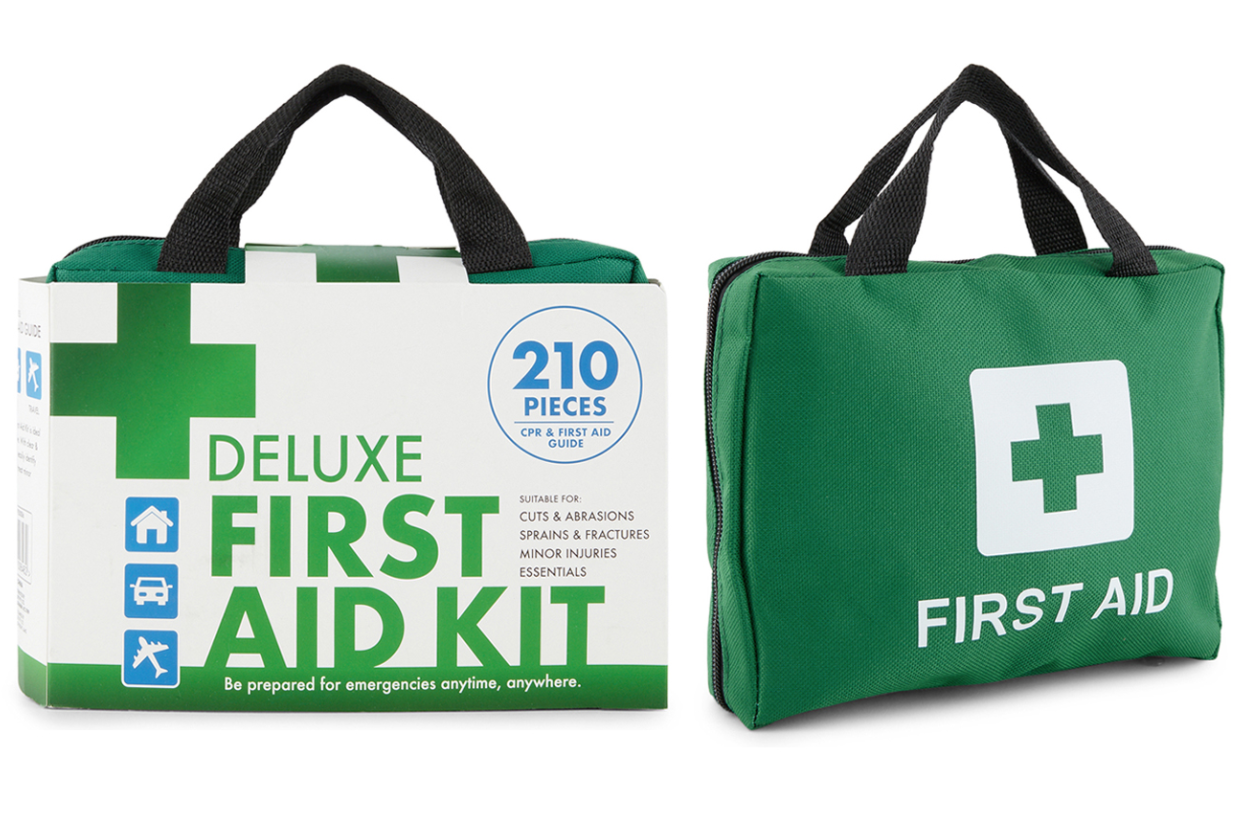 2x 210PCS EMERGENCY FIRST AID KIT Medical Travel Set Workplace Office ARTG BULK V563-BR-2-210P-DXFIRSTAIDKIT