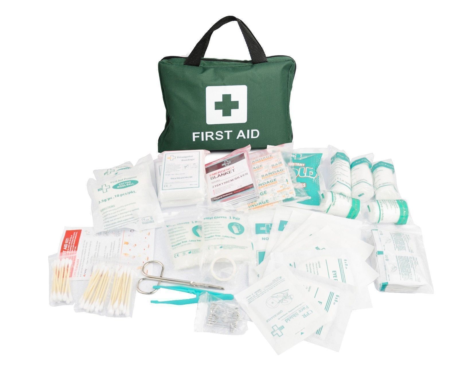 210PCS Emergency FIRST AID KIT Medical Travel Set Workplace Family Safety Office V563-BR-210P-DXFIRSTAIDKIT