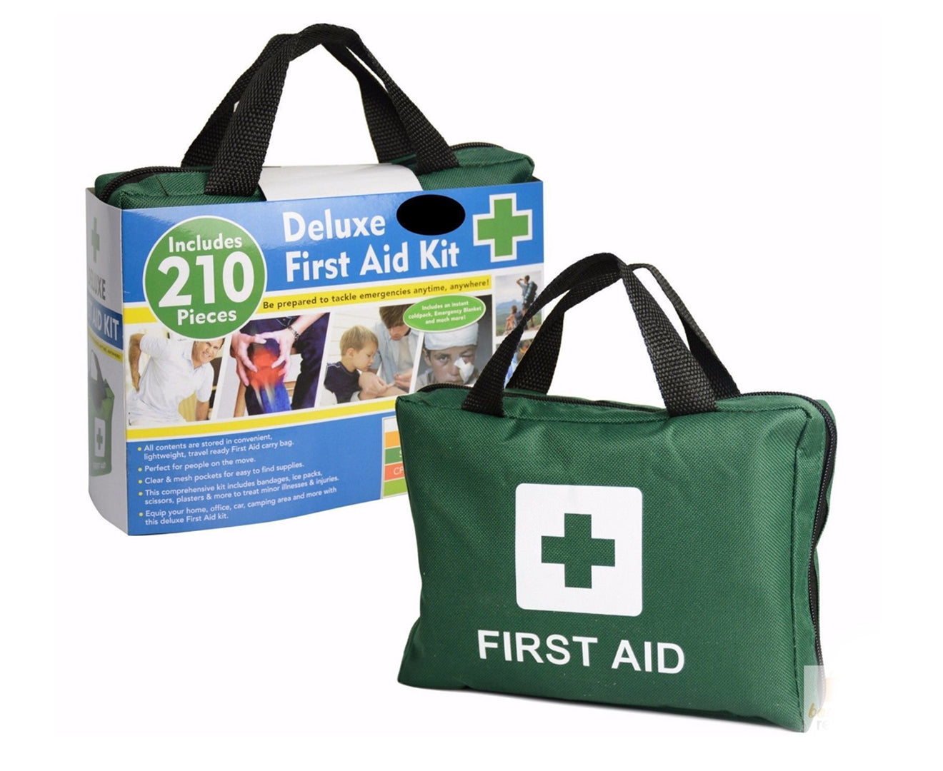 210PCS Emergency FIRST AID KIT Medical Travel Set Workplace Family Safety Office V563-BR-210P-DXFIRSTAIDKIT